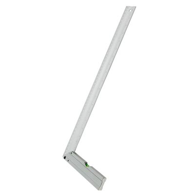 Utoolmart Right Angle Ruler,Framing Square Ruler,500mm / 19.7-inch Stainless Steel, L Shape Ruler, Framing Ruler, Try Square Ruler Tools for Carpenter Engineer 1 Pcs