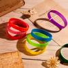 Gejoy 60 Pcs Jesus Loves You Silicone Bracelets Bulk Colorful Christian Bible Verse Bracelets Religious Rubber Wristbands Christian Gifts for Church Thanksgiving Christmas Party Gift Favors view 4