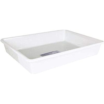 BigBuy Tools Bucket 37 x 23 x 7 cm White