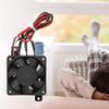 Mini Air Heater, Small Space Heater, 110V Portable Fan Heater with Thermistor Temperature Control for Home, Office, Car or RV (12V/250W) view 2