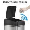 iTouchless 8 Gal Sensor Kitchen Trash Can with Odor Filter & Pet Lock Lid view 3