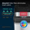 iTouchless 8 Gal Sensor Kitchen Trash Can with Odor Filter & Pet Lock Lid view 4