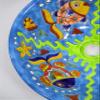 16" ROUND TALAVERA SINK ceramic bathroom vessel sink, mexican handmade folk art view 3