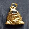 AWAKEN YOUR KUNDALINI Hanuman Chalisa Yantra Kavach Pendant, Panchdhatu with Golden Finish, Approx. 1.25 Inches view 2
