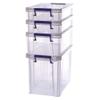 Bankers Box ProStore Plastic Storage Box Bonus Pack - 2 x 5.5 Litre, 1 x 18.5 Litre & 1 x 10 Litre view 1