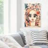 The Oliver Gal Artist Co. People Wall Art Canvas Prints 'in Love with Morning Coco' Portraits Home Dcor, 20" x 30", Orange, White view 4