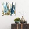 The Oliver Gal Artist Co. Abstract Wall Art Canvas Prints 'Belief' Paint Home Dcor, 16" x 16", Gold, Blue view 3