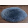 LOVEHOME Australia Sheepskin Seat Cushion,Genuine Wool Seat Cover,Round Fluffy Faux Chair Cushion Plush Seat Pads for Barstool Or Stool-d 40x40cm(16x16inch) view 2