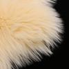LOVEHOME Australia Sheepskin Seat Cushion,Genuine Wool Seat Cover,Round Fluffy Faux Chair Cushion Plush Seat Pads for Barstool Or Stool-i 40x40cm(16x16inch) view 3