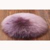 LOVEHOME Australia Sheepskin Seat Cushion,Genuine Wool Seat Cover,Round Fluffy Faux Chair Cushion Plush Seat Pads for Barstool Or Stool-h 40x40cm(16x16inch) view 2
