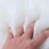 LOVEHOME Round Sheepskin Seat Cover,Fur Chair Cushion Wool Area Rugs for Floor Plush Carpet for Children Kids(only 1 Piece)-White 45x45cm(18x18inch) view 3