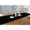 Table Runners AGYH Living Room Tea Table American Table Flag Tablecloth European Black Dining Table Cloth Bed Flag Jacquard placemat Table Flag 30 * 220cm (Size : 30 * 180cm) view 3