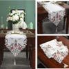 Table Runners AGYH Simple European lace Embroidery Table Flag Coffee Table Table Decoration Tablecloth Bed Flag Shoe Cabinet Fabric 40 * 250cm (Size : 40 * 250cm) view 4