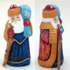 A Bit of Britain - Father Frost with Staff and Holding Sack - All Wood view 1