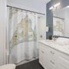 Martha's Vineyard Nautical Chart Shower Curtains, 71 x 74 view 2