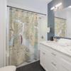 Boston Shower Curtain Boston Harbor Inner Nautical Chart, 71 x 74 view 2