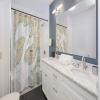 Chaumont & Black River Bays with Chaumont Harbor Nautical Chart Shower Curtains, 71 x 74 view 2