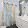 Captiva Island, Charlotte Harbor, Pine Island, Sanibel Island Nautical Chart Shower Curtains, 71 x 74 view 2