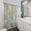 Brunswick Nautical Chart Shower Curtains, 71 x 74 view 2
