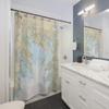 Cape Cod Canal Buzzards Bay Approach Nautical Chart Shower Curtains, 71 x 74 view 2