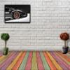 Black Lambo Sian Close-Up Wall Art Decor Picture Painting Poster Print on Canvas Panels Pieces - Sport Car Theme Wall Decoration Set - Sportcar Wall Picture for Showroom Office 17 by 30 in view 2
