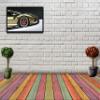 Gold Lambo Sian Close-Up Wall Art Decor Picture Painting Poster Print on Canvas Panels Pieces - Sport Car Theme Wall Decoration Set - Sportcar Wall Picture for Showroom Office 17 by 30 in view 2