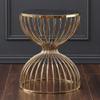 Coffee Tables WFF Mini Living Room Marble Metal Side Table, Small Round, Bedside Table, Living Room, Bedroom-50cm * 50cm * 61cm view 2