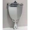Art Deco Trophy Hand Held Mirror, Engraved, Shatterproof Acrylic view 2