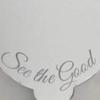 Oval Hand Held Mirror - Engraved - 10 X 4 Inches - Acrylic view 2