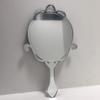 Oval Hand Held Mirror, 10 X 4 In, Engraved, Arts & Crafts Acrylic view 4