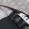 3 Piece Cabin Lodge Red Quilt Set, Beautiful Holiday Rustic Deer Moose Arrow Mix Match Plaid Cotton Farmhouse Bedding Sets Queen, Reversible Patchwork Quilt All Over Stitched Winter Christmas Bedding view 3