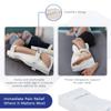 Back Support Systems Knee-T Memory Foam Leg Pillow Patented - Best Side Sleeper Pillow for Back Pain Relief, Hip and Sciatica Pain, Side Sleepers (Standard) view 4