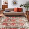 KALATY Solstice Collection Canyon Red Color Area Rug (5'3" x 7'6") view 1
