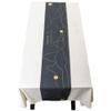 Table Runners AGYH Zen Cotton and Linen Long Table Flag Modern Minimalist TV Cabinet Tablecloth Coffee Table Porch Table mat 30 * 160cm (Size : 30 * 180cm) view 2
