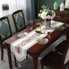 Table Runners AGYH Modern Minimalist European Table Flag Embroidered lace Table Coffee Table Long Strip Decorative Tablecloth 40 * 220cm (Size : 40 * 250cm) view 3