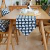 Table Runners AGYH Modern Simple Shoe Cabinet Table Flag Coffee Table Dining Table TV Cabinet Tablecloth Small White Bear Table mat 30 * 100cm (Color : Little White Bear, Size : 30 * 210cm) view 2