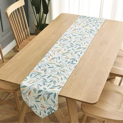 Table Runners AGYH Nordic Cotton and Linen Tea Table Flag - Shoe Cabinet Tablecloth Modern Minimalist Side Cabinet Table mat 30 * 120cm (Color : Style 2, Size : 30 * 160cm)