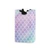 Blueangle Large Violet And Blue Mermaid Scales Laundry Basket Collapsible Oxford Fabric Laundry Hamper Foldable Clothes Laundry Bag with Handles view 1