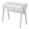 Convenience Concepts Newport Deluxe 2 Drawer Desk, White view 1