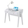 Convenience Concepts Newport Deluxe 2 Drawer Desk, White view 4