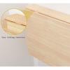 Table HUAHUA Solid Wood Wall Mounted Folding Table, Floating Table Saves Space, Workbench, Bedroom, Kitchen, Deciduous Table (Size : 70x40cm) view 2