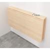 Table HUAHUA Solid Wood Wall Mounted Folding Table, Floating Table Saves Space, Workbench, Bedroom, Kitchen, Deciduous Table (Size : 70x40cm) view 4