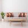 Ambesonne Outer Space Throw Pillow Cushion Case Pack of 4, Nebula Gas Cloud in Deep Outer Space Galaxy Expanse Milky Way Print, Modern Accent Double-Sided Digital Printing, 16", Orange Black view 4