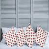 Ambesonne Ladybugs Throw Pillow Cushion Case Pack of 4, Ladybugs Pattern Bunch of Bugs Infinite Speckled Marked Insect Theme Playroom Kids, Modern Accent Double-Sided Digital Printing, 16", White Red view 2