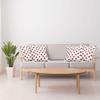 Ambesonne Ladybugs Throw Pillow Cushion Case Pack of 4, Ladybugs Pattern Bunch of Bugs Infinite Speckled Marked Insect Theme Playroom Kids, Modern Accent Double-Sided Digital Printing, 16", White Red view 4