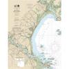 Old Orchard Beach Nautical Chart Microfiber Duvet Cover, Queen - 88" x 88" view 4