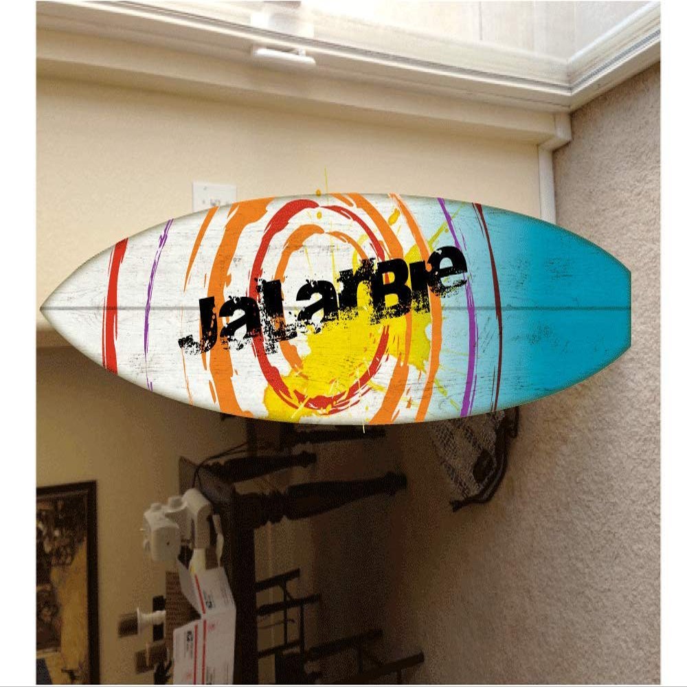 5' wall hanging surf board surfboard decor hawaiian beach surfing beach decor