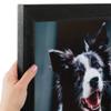 ArtToFrames 14x37 Inch Black Picture Frame, This 1.50 Inch Custom Wood Poster Frame is Black, Great for Your Art or Photos - Comes with Economy Acrylic view 1