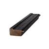 ArtToFrames 14x37 Inch Black Picture Frame, This 1.50 Inch Custom Wood Poster Frame is Black, Great for Your Art or Photos - Comes with Economy Acrylic view 4