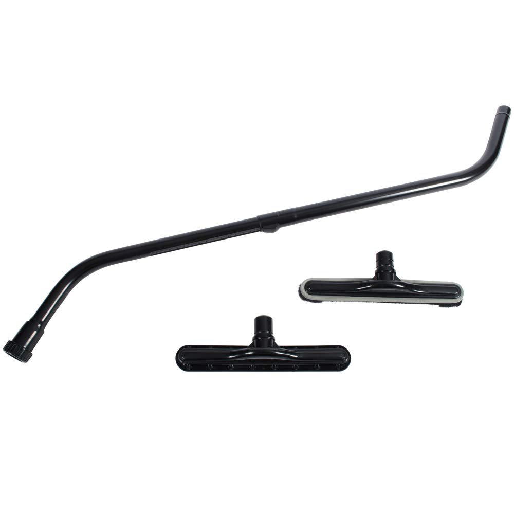 Cen-Tec Systems 94830 Commercial Cleaning Kit with Telescopic Aluminum S-Wand and Vacuum Tools, 14-Inch, Black